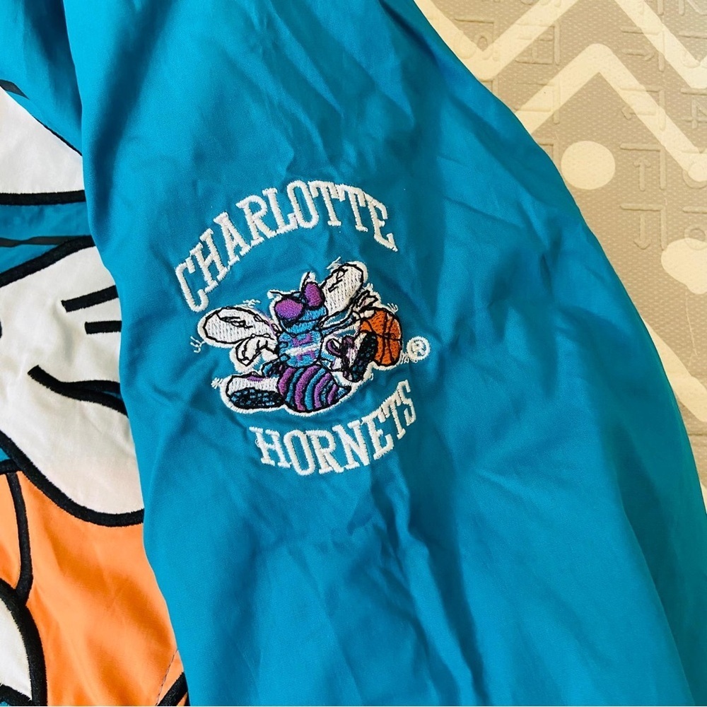 Vintage Retro starter big shot logo Charlotte hornets j Cole nba basketball - Picture 10 of 11